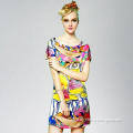 100% cotton 60*60 90*88 cotton digital print fabric for fashion lady dress